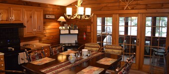 Cozy log home nestled in the beautiful Adirondacks