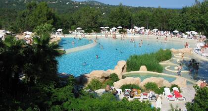 APP 3 piÚces , résidence privée 25hect, 4 pers, jardinet privatif, vue mer,