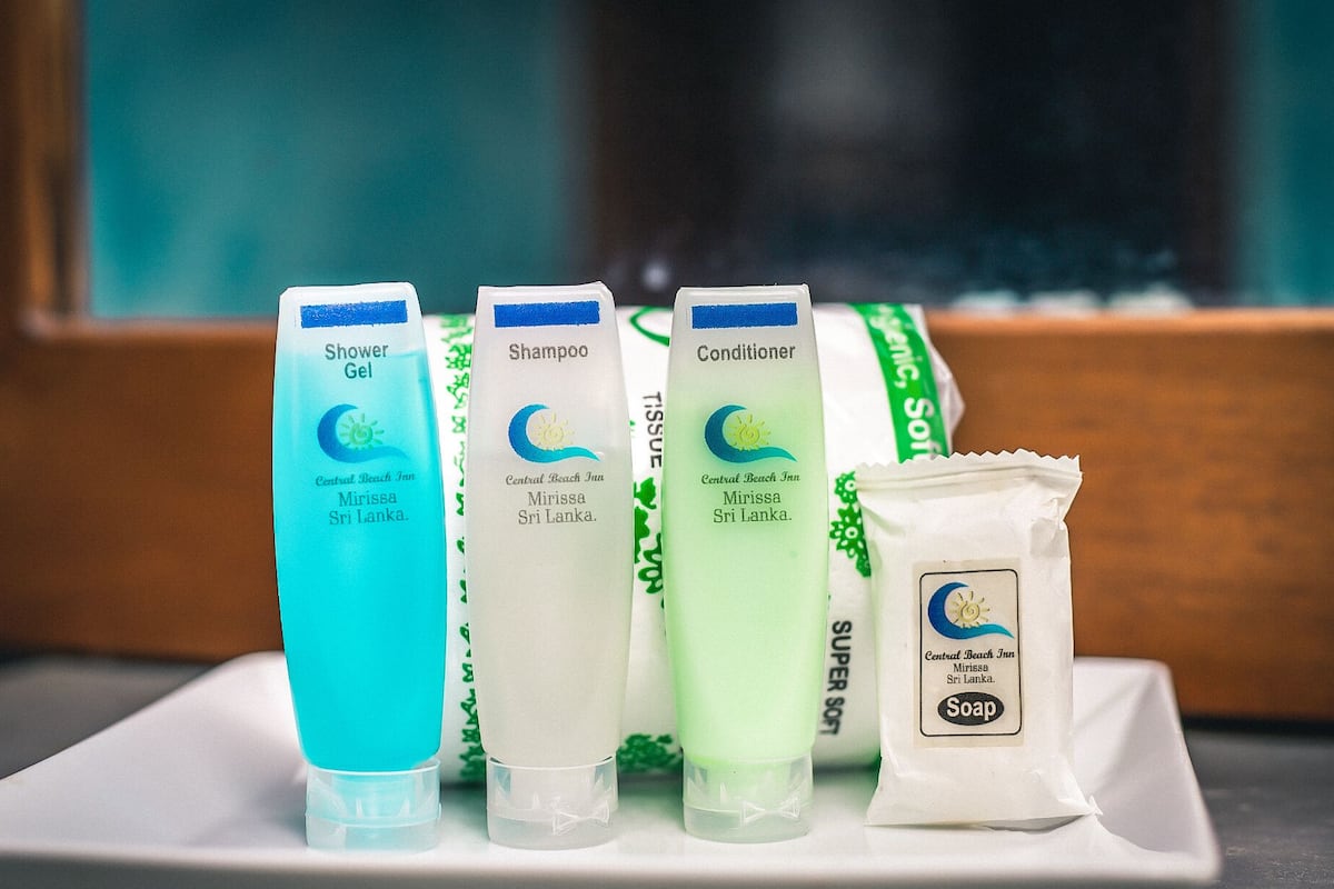 luxury room, 1 queen bed, ocean view | bathroom | shower, free toiletries, bidet, towels