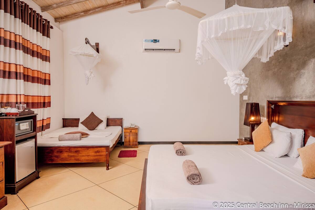 Chambre Luxe, plusieurs lits, vue océan
