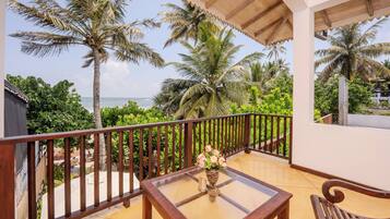 Luxury Room, 1 Double Bed, Ocean View | 1 bedroom, free WiFi, bed sheets