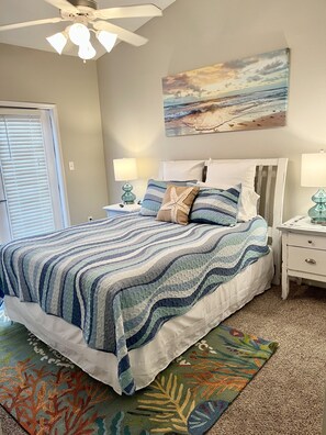 2 soverom, strykejern/-brett, reiseseng for barn og wi-fi (inkludert)