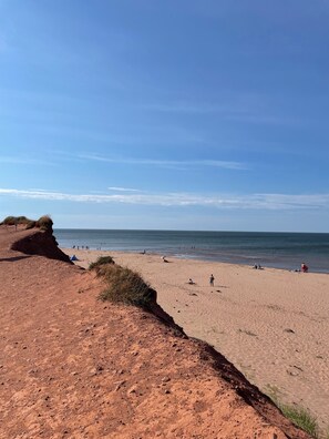 Am Strand, Strandtücher
