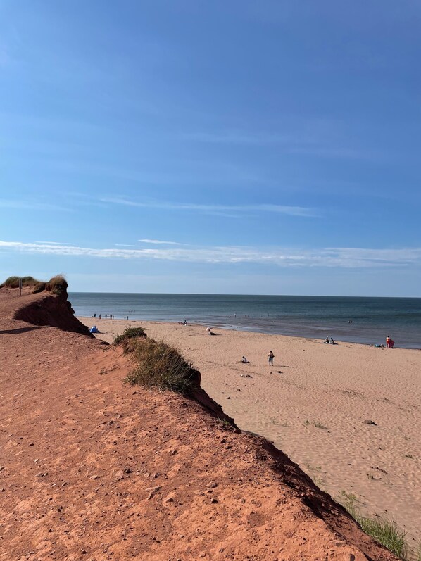 Aan het strand, strandlakens
