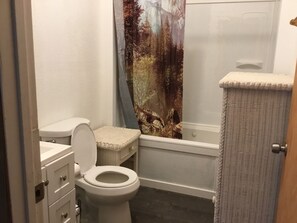 Dusche, Whirlpool, Handtücher