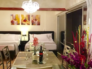 2 bedrooms, desk, iron/ironing board, free WiFi