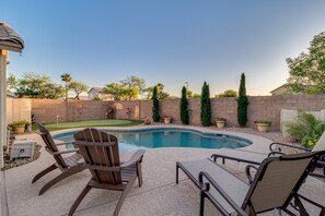 Pool - Executive Pool Home in Gilbert! 30 Night Min (Gilbert)
