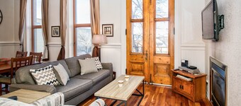 Historical home in Downtown Bozeman w/fireplace & views - Loft in the Rockies on Main Street!