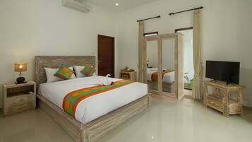 Luxury-Villa, 2 Schlafzimmer | 1 Schlafzimmer, Minibar, Schreibtisch, kostenloses WLAN