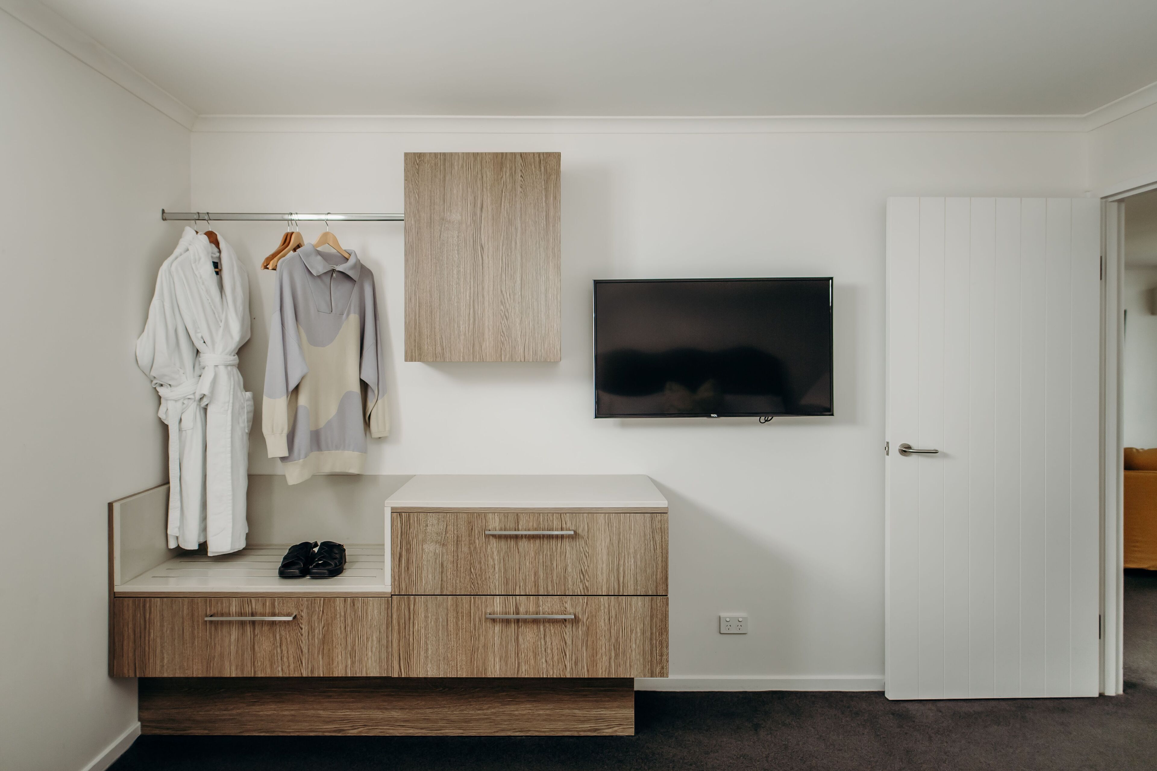 family suite, 2 bedrooms, garden view | television