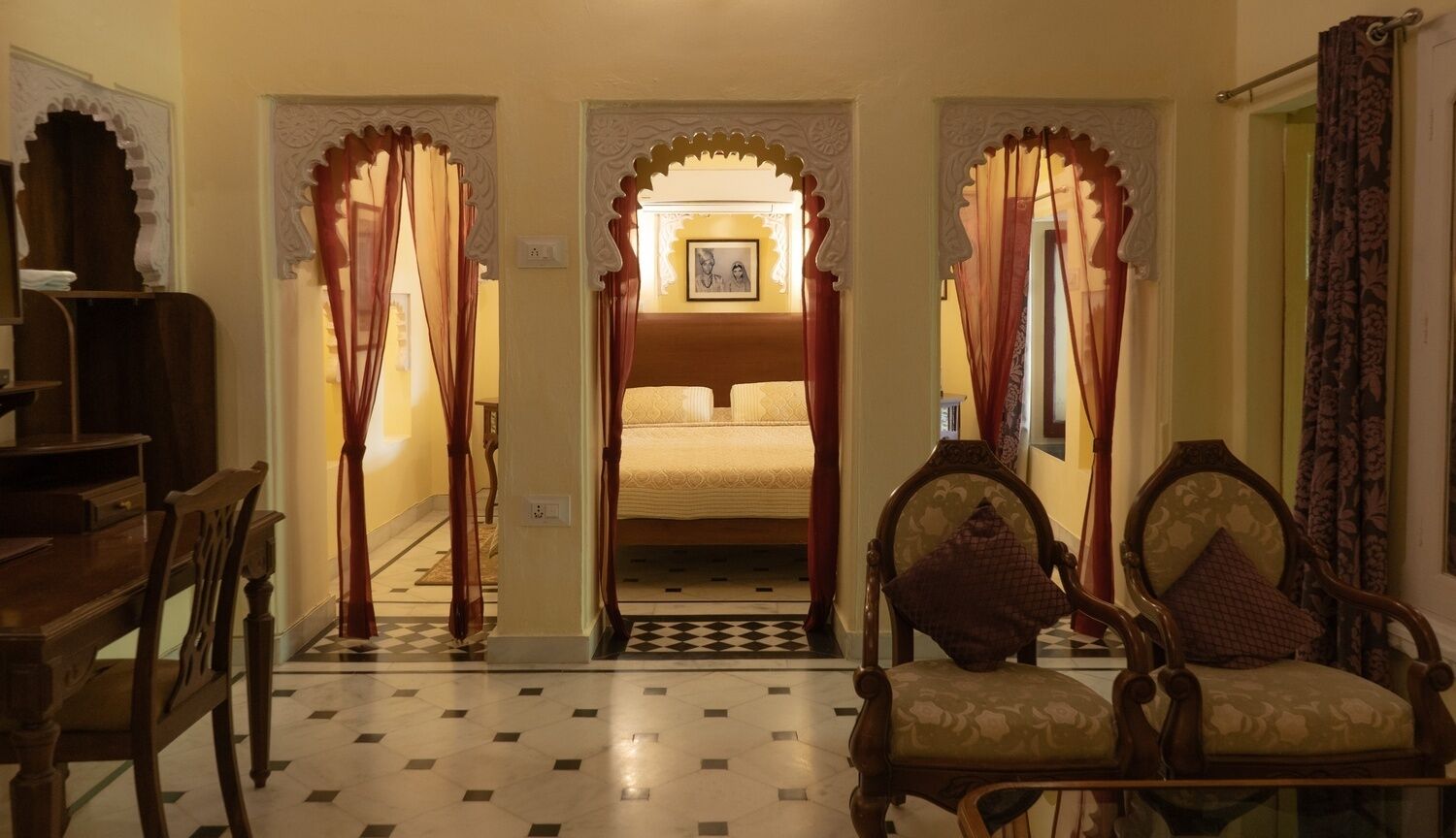Luxury Double Room | Egyptian cotton sheets, premium bedding, desk, laptop workspace
