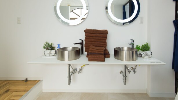 Lavabo en el baño