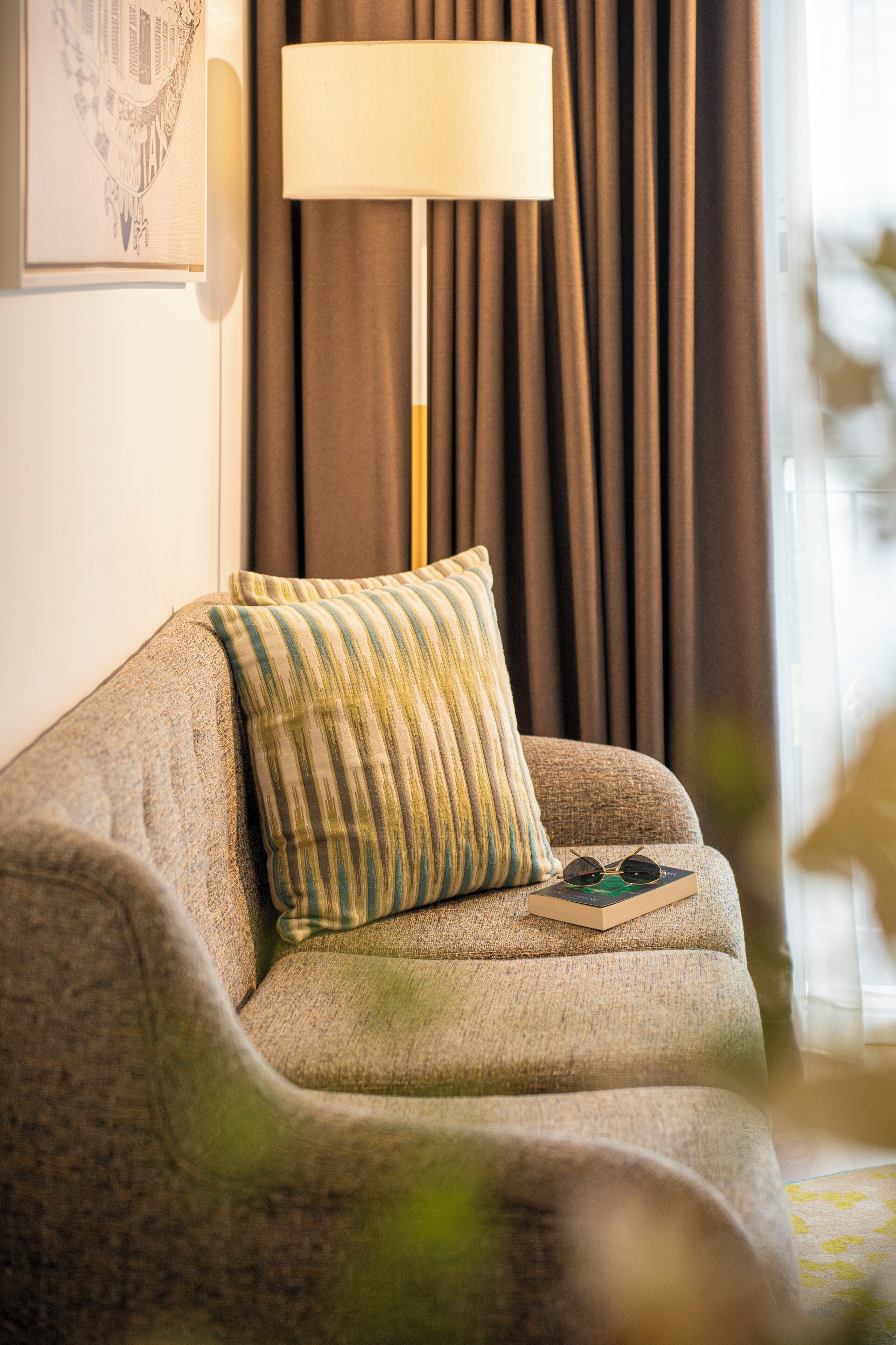 1-bedroom twin city view | 1 bedroom, premium bedding, in-room safe, desk