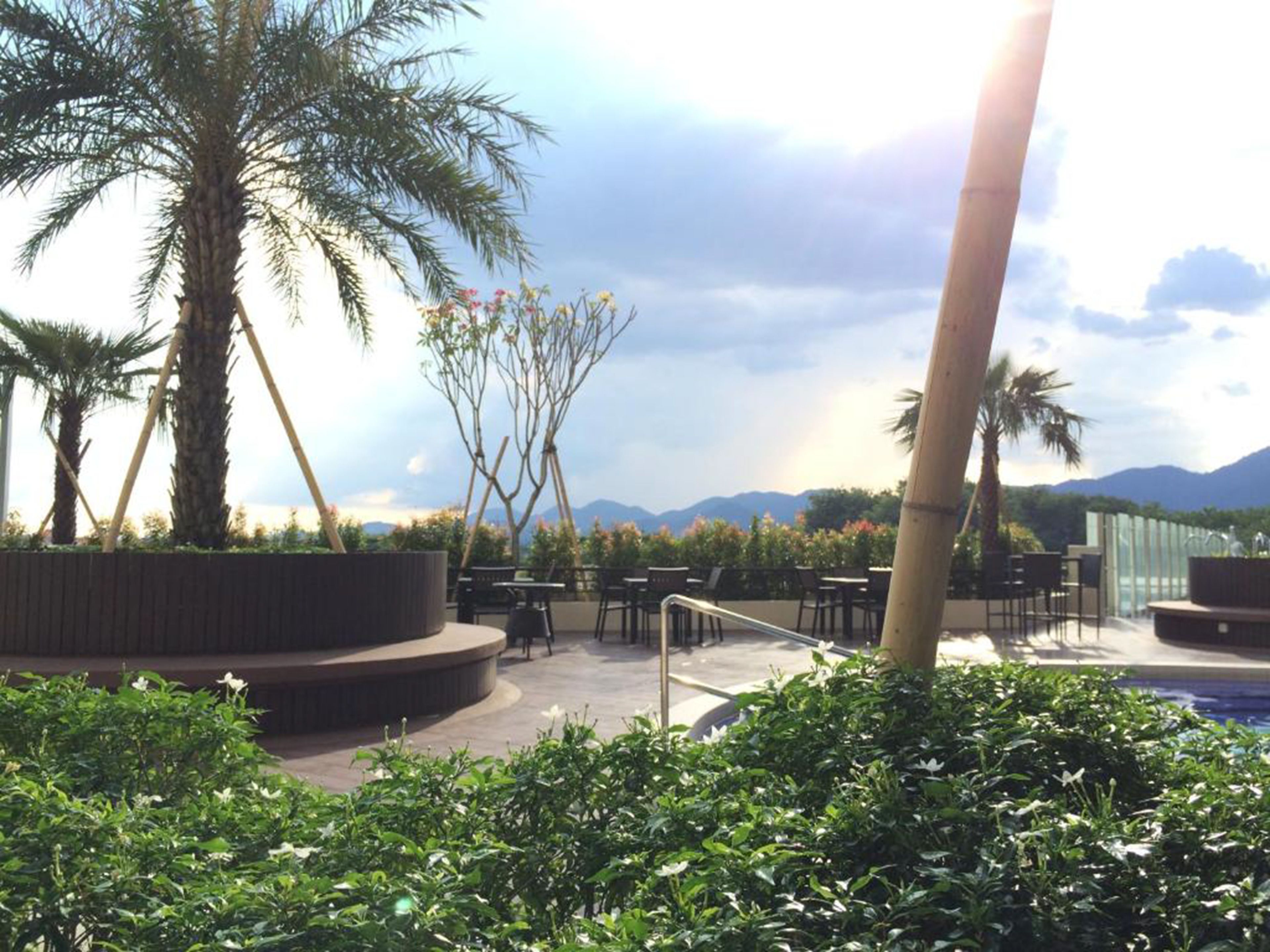 숙박 시설 구내