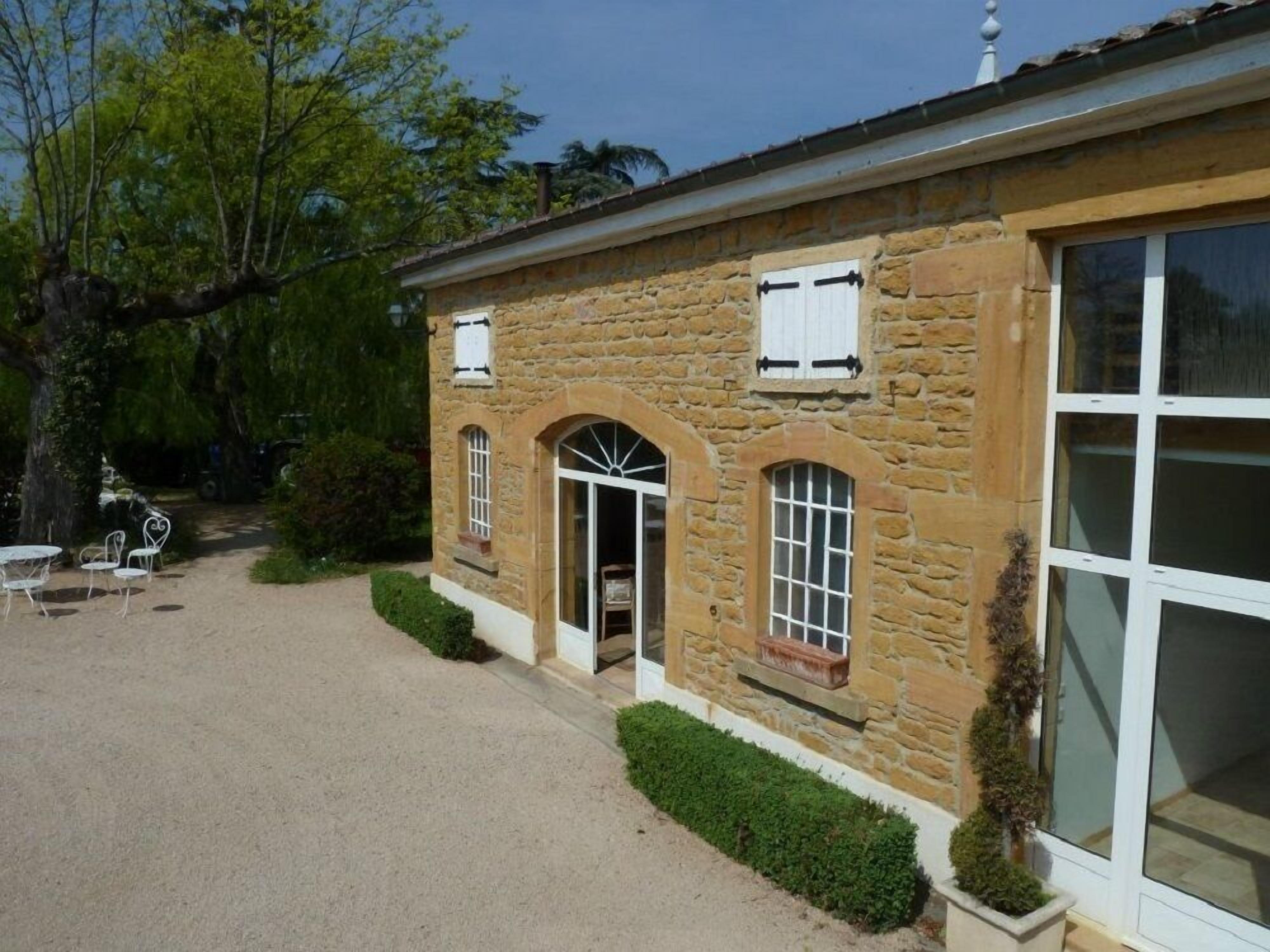 Façade de l’hébergement