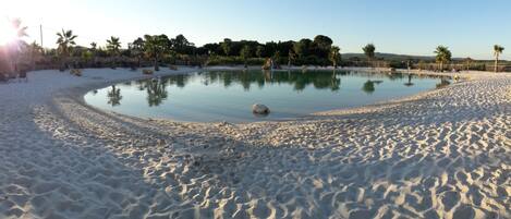 Seasonal outdoor pool