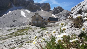 Façade de l’hébergement