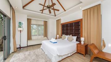 Villa | 3 Schlafzimmer, BettwÀsche aus Àgyptischer Baumwolle