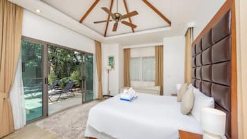 Villa | 3 Schlafzimmer, BettwÀsche aus Àgyptischer Baumwolle