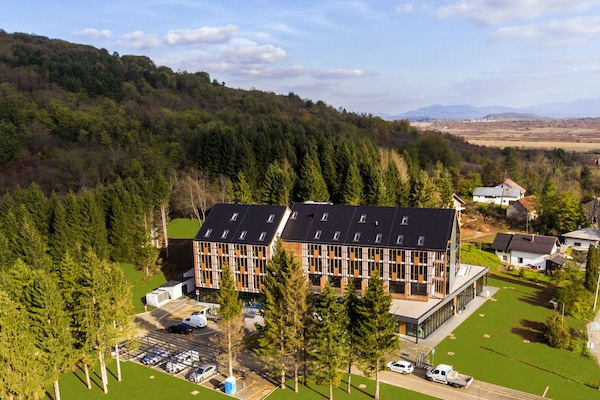 Majoituspaikan julkisivu