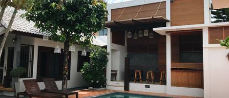 Interior entrance