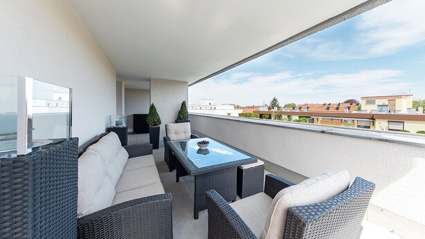 Superior Double Room, Terrace | Balcony view - centerroom Muenchen City (Munich)