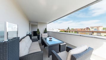 Superior Double Room, Terrace | Balcony view