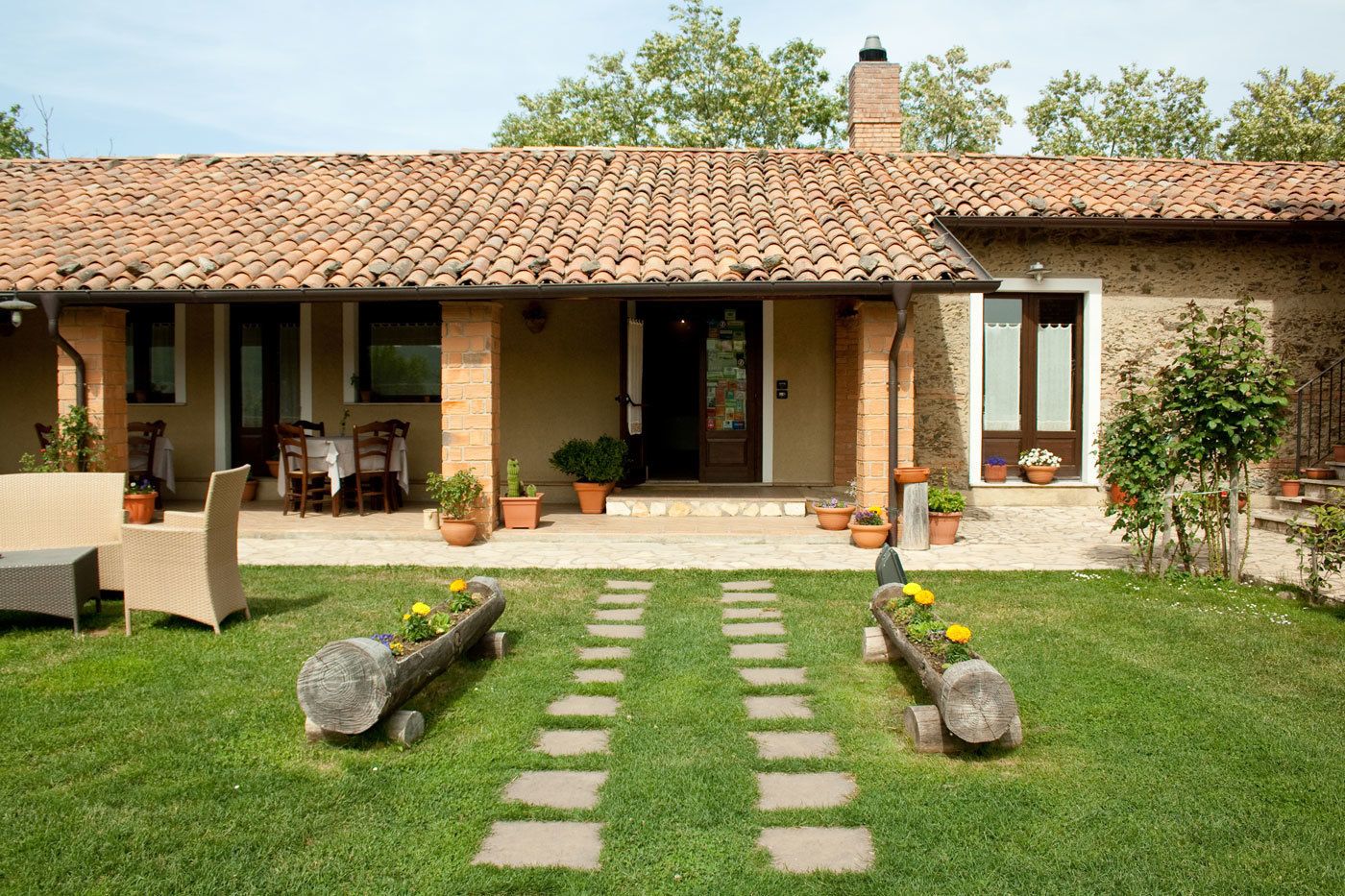 Ingresso della struttura