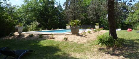 Seasonal outdoor pool