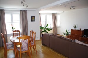 Flat-screen TV - Ferienwohnung St. Georg (Grossenlueder)