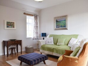 Honeymoon Cottage, 1 Bedroom | Living room | Flat-screen TV, DVD player