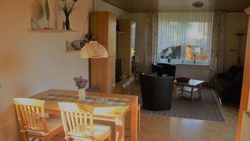 Apartment, Ground Floor | Living area | Flat-screen TV