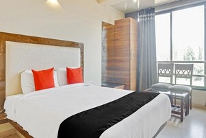 Ropa de cama de alta calidad, sistema de insonorización y wifi gratis 