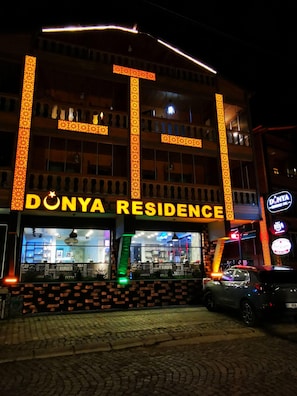 Façade de lâhĂ©bergement