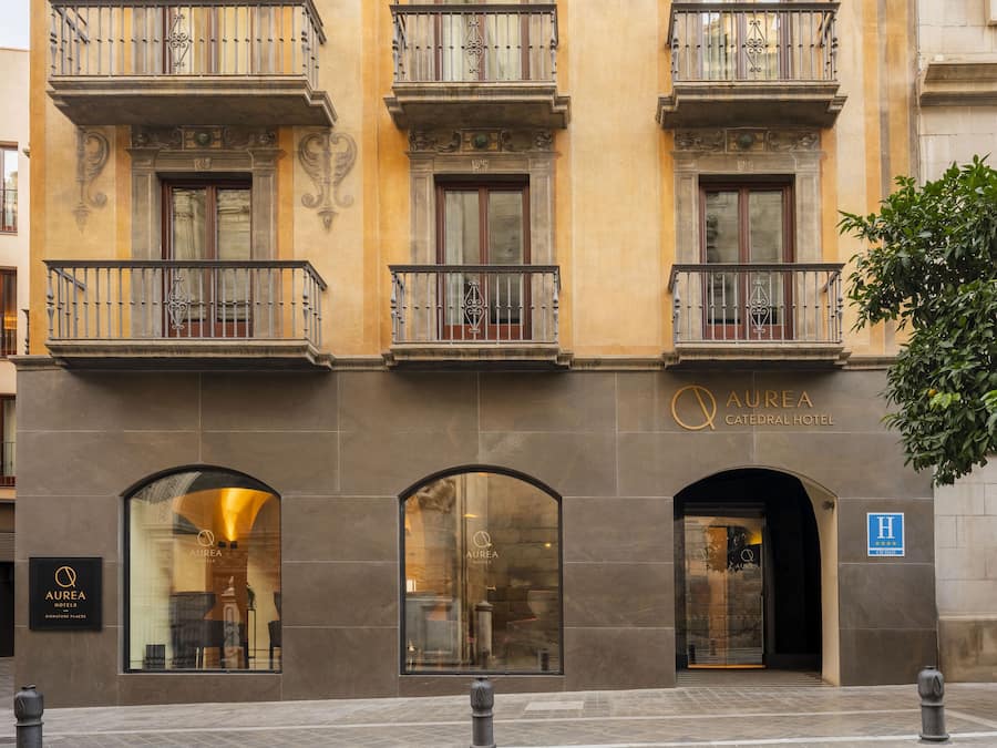 Front of property – evening/night