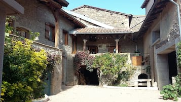 Façade de l’hébergement