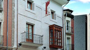 Majoituspaikan julkisivu