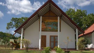 Deluxe-Chalet, 1 King-Bett, Nichtraucher | Ausblick vom Zimmer