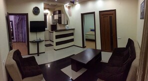 Living area - Tatev Apartments (Yerevan)