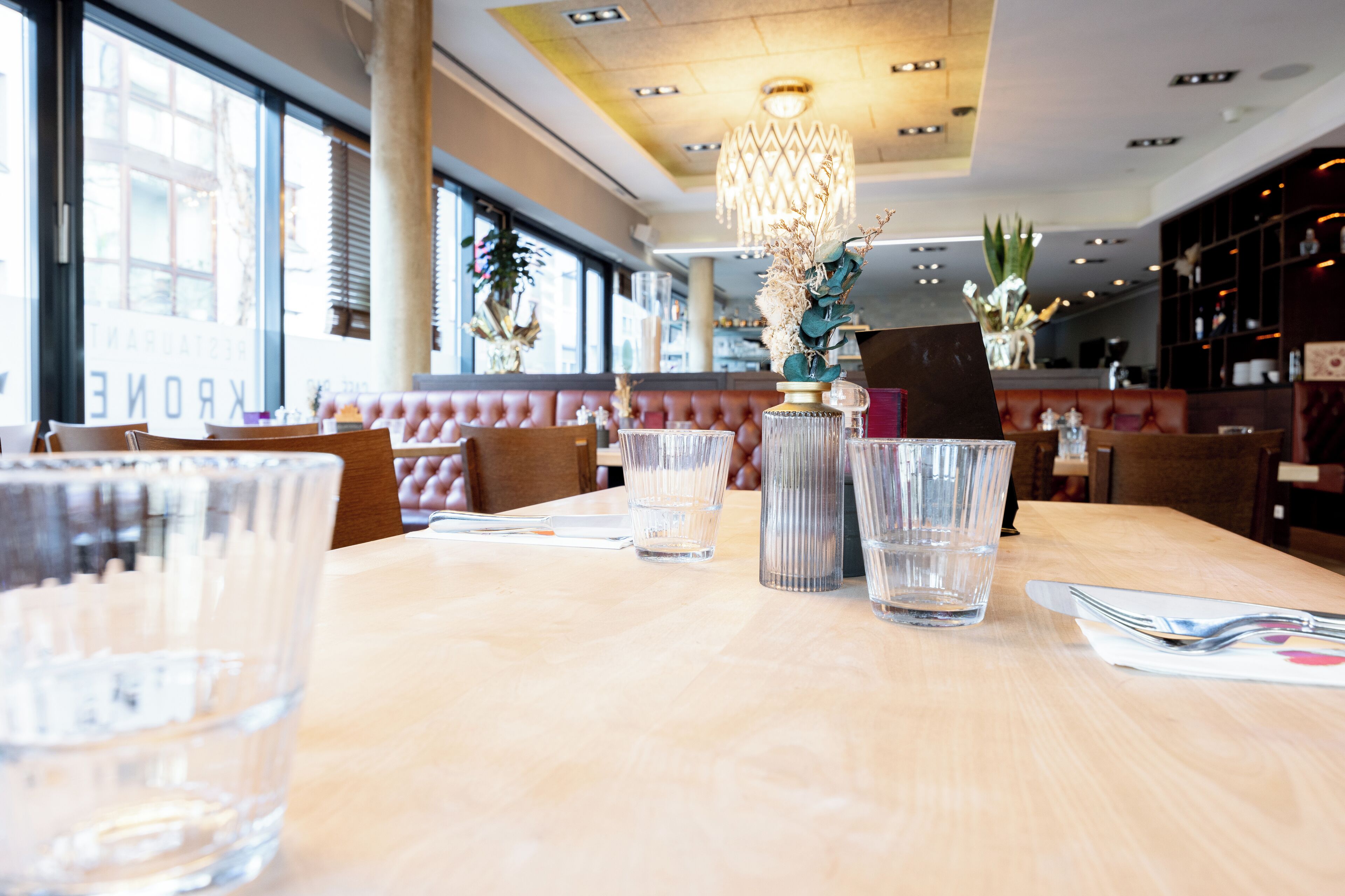 lunch and dinner served, local and international cuisine