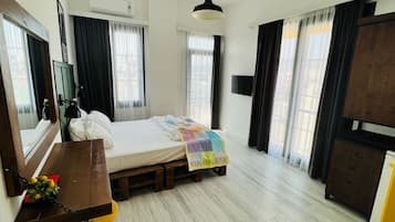 Schallisolierte Zimmer, kostenloses WLAN, Bettwäsche