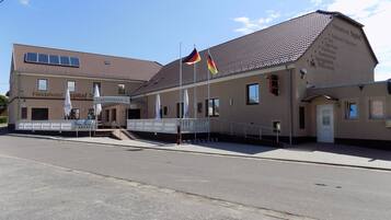 Fassade der Unterkunft