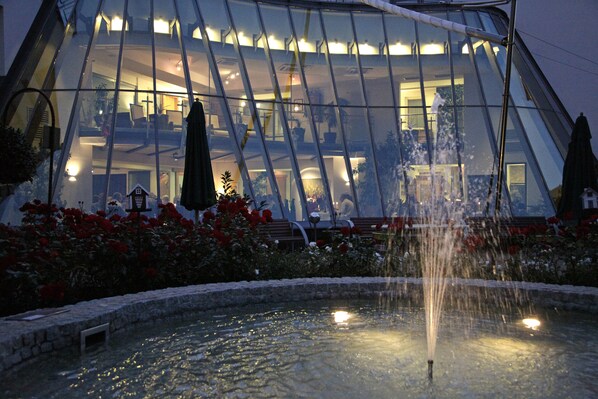 Overnattingsstedets uteområder