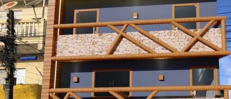 Framhlið gististaðar