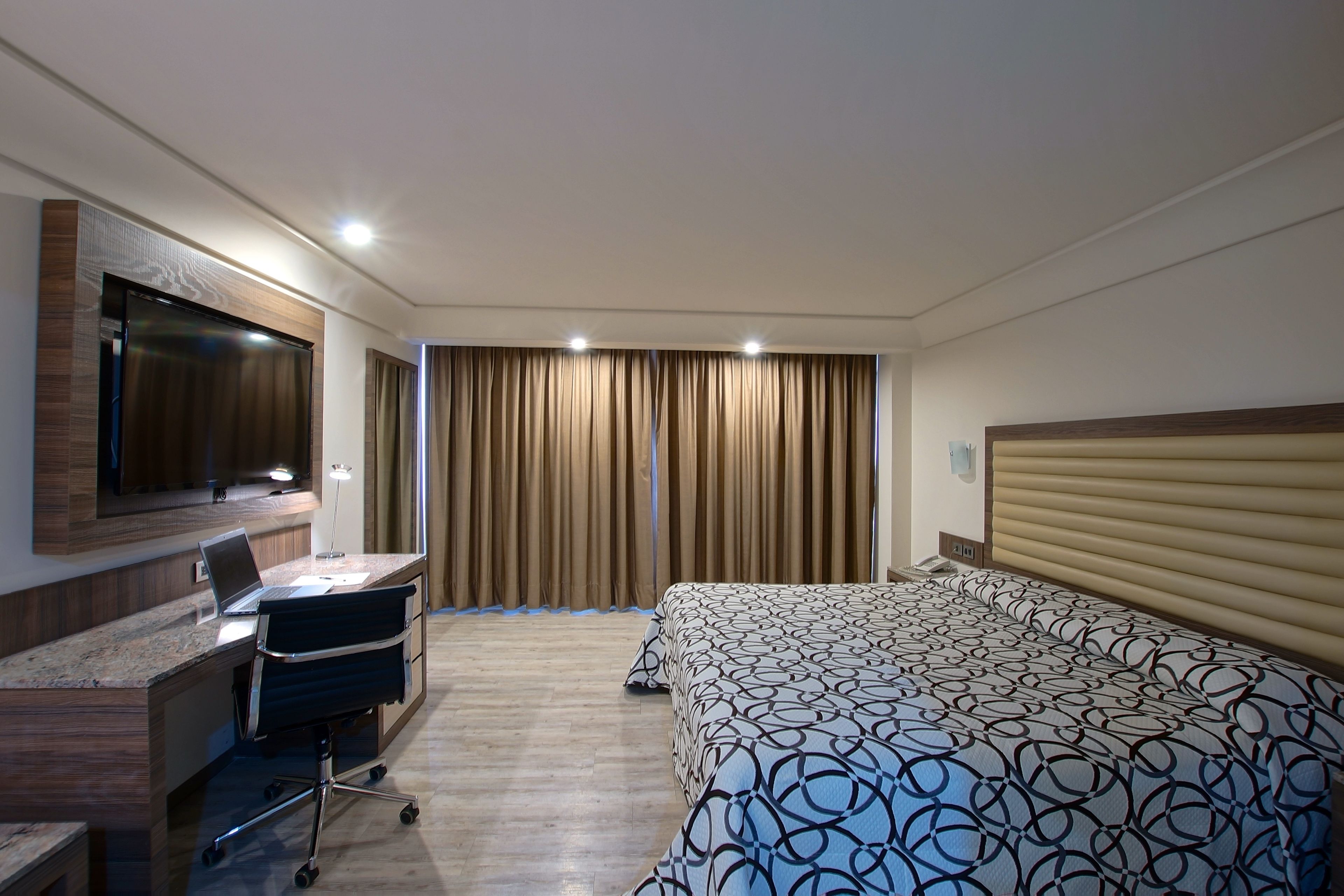 deluxe double room, 1 king bed, non smoking | egyptian cotton sheets, premium bedding, down duvets, in-room safe