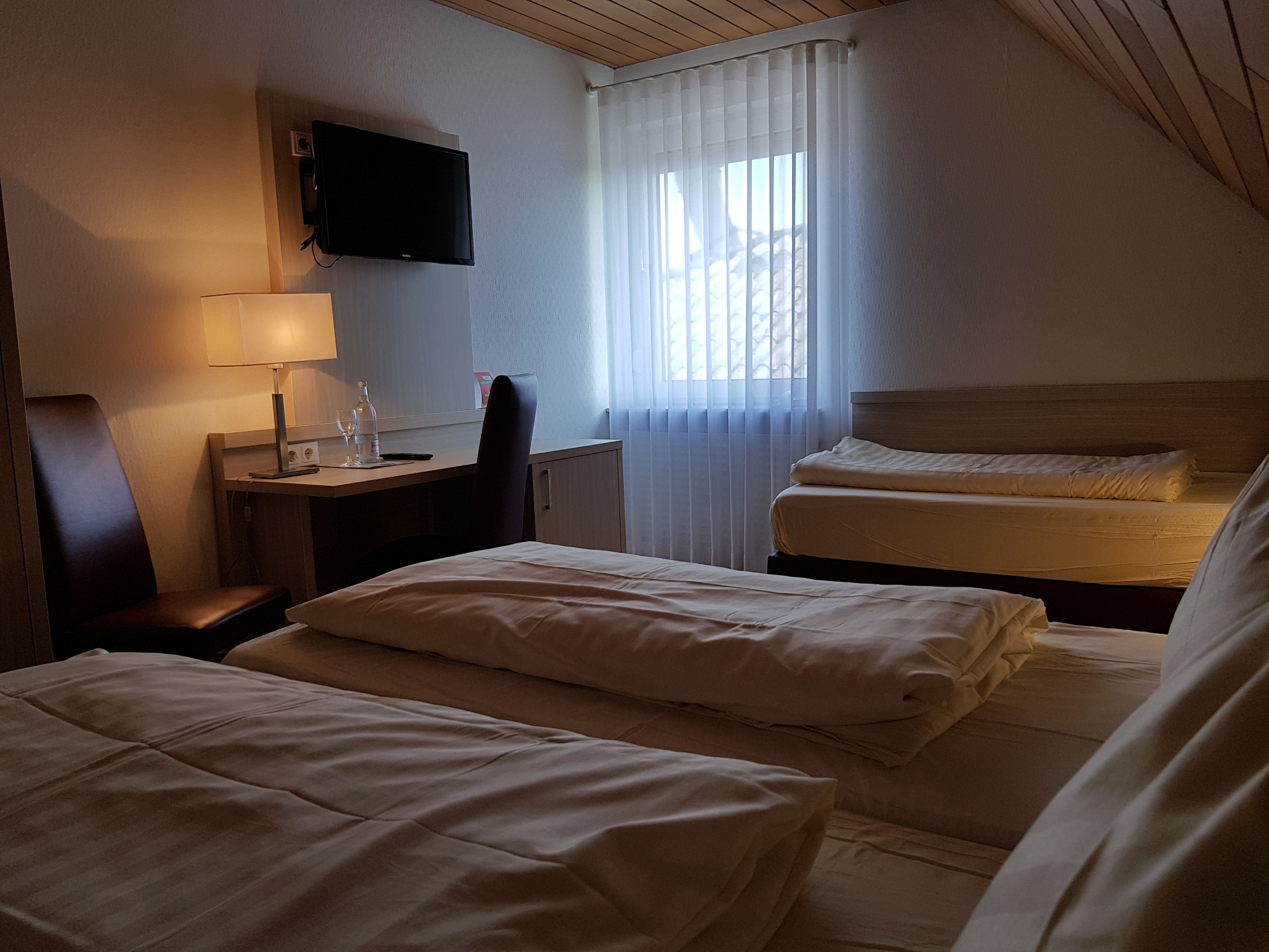 comfort triple room | in-room safe, desk, cots/infant beds, free wifi