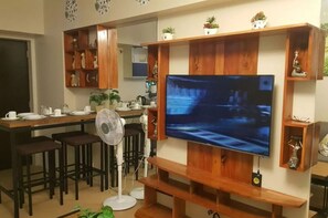 Appart'hôtel, 1 chambre | Coin séjour