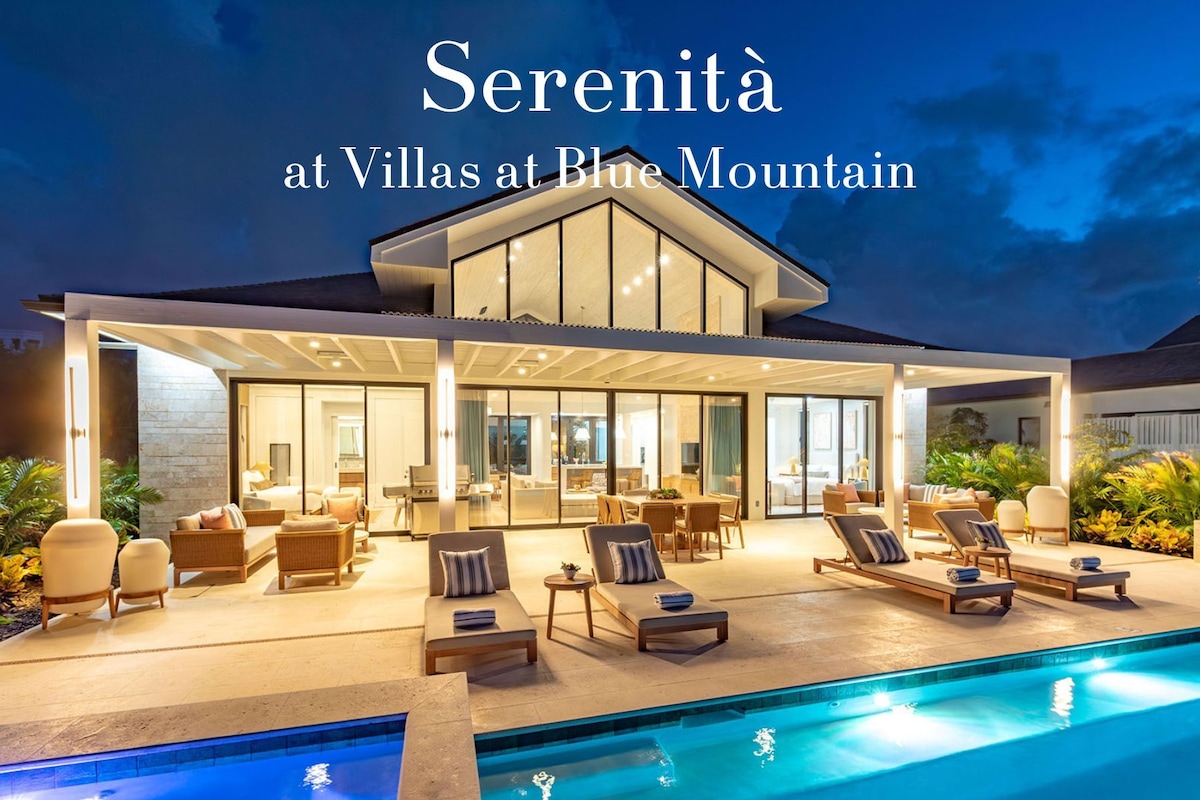 Luxury Villa, 4 Bedrooms, Hot Tub, Ocean View | 3 bedrooms, premium bedding, pillow-top beds, desk