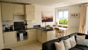 Living area - Cobourg House 8 (Tenby)
