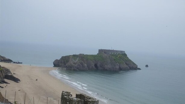 On the beach - Tenby Towers (Tenby)